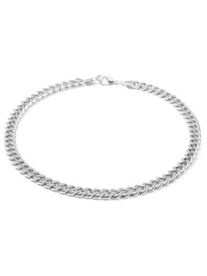 CUBAN LINK CHAIN • Color: White Gold