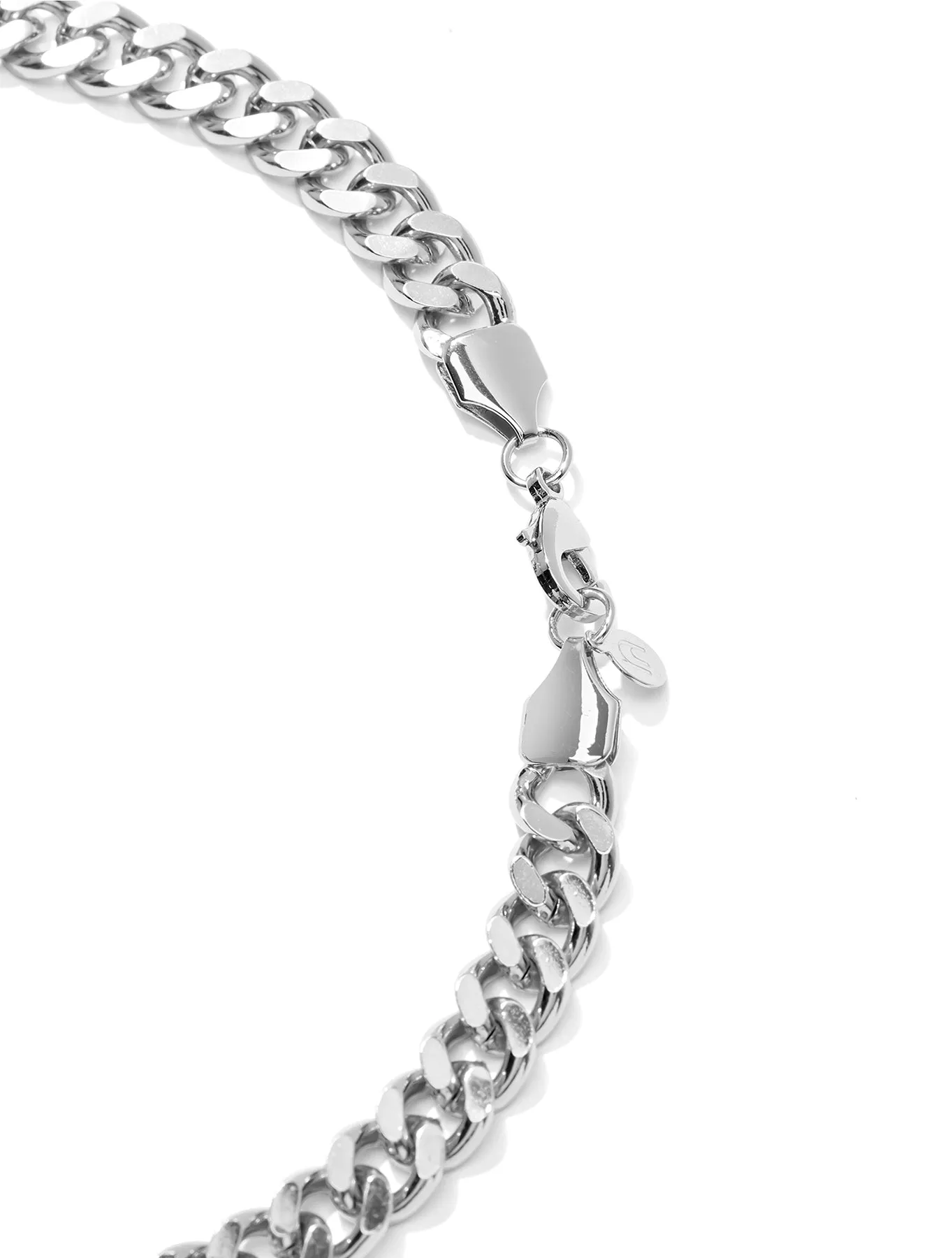 CUBAN LINK CHAIN • Color: White Gold