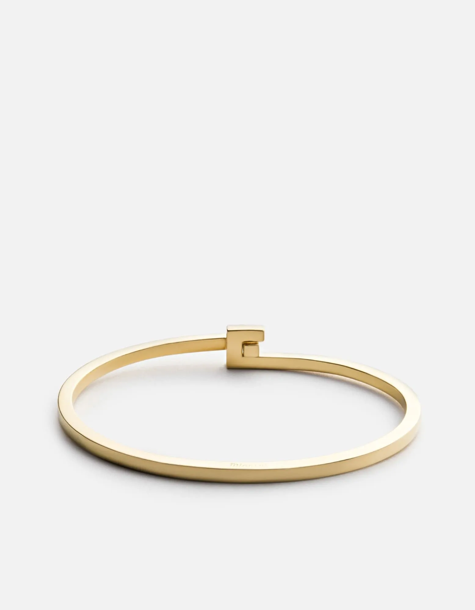 Cubist Cuff, 14k Gold