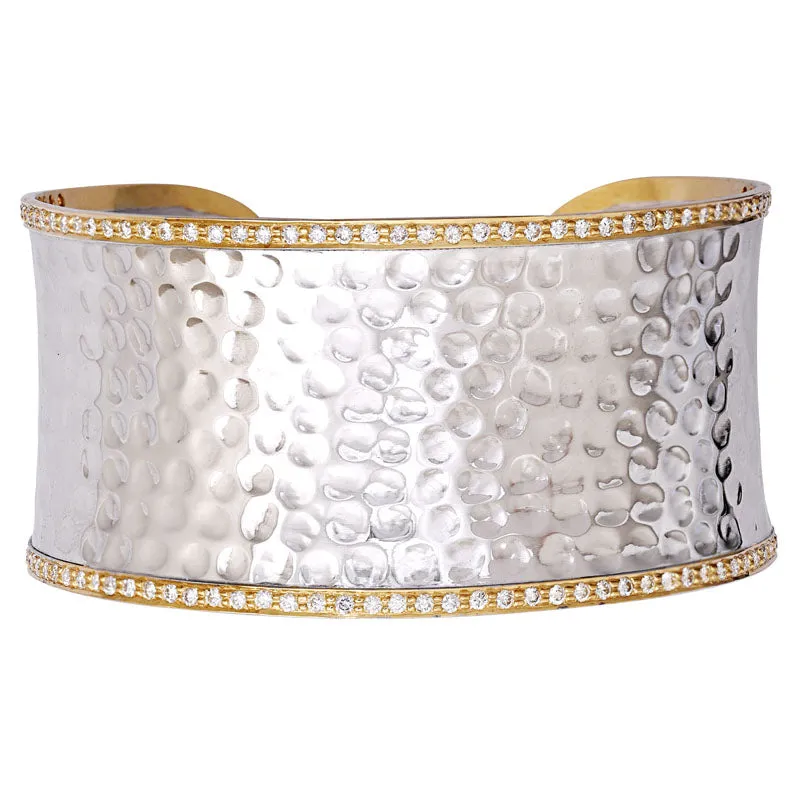 Cuff Bangle-Diamond
