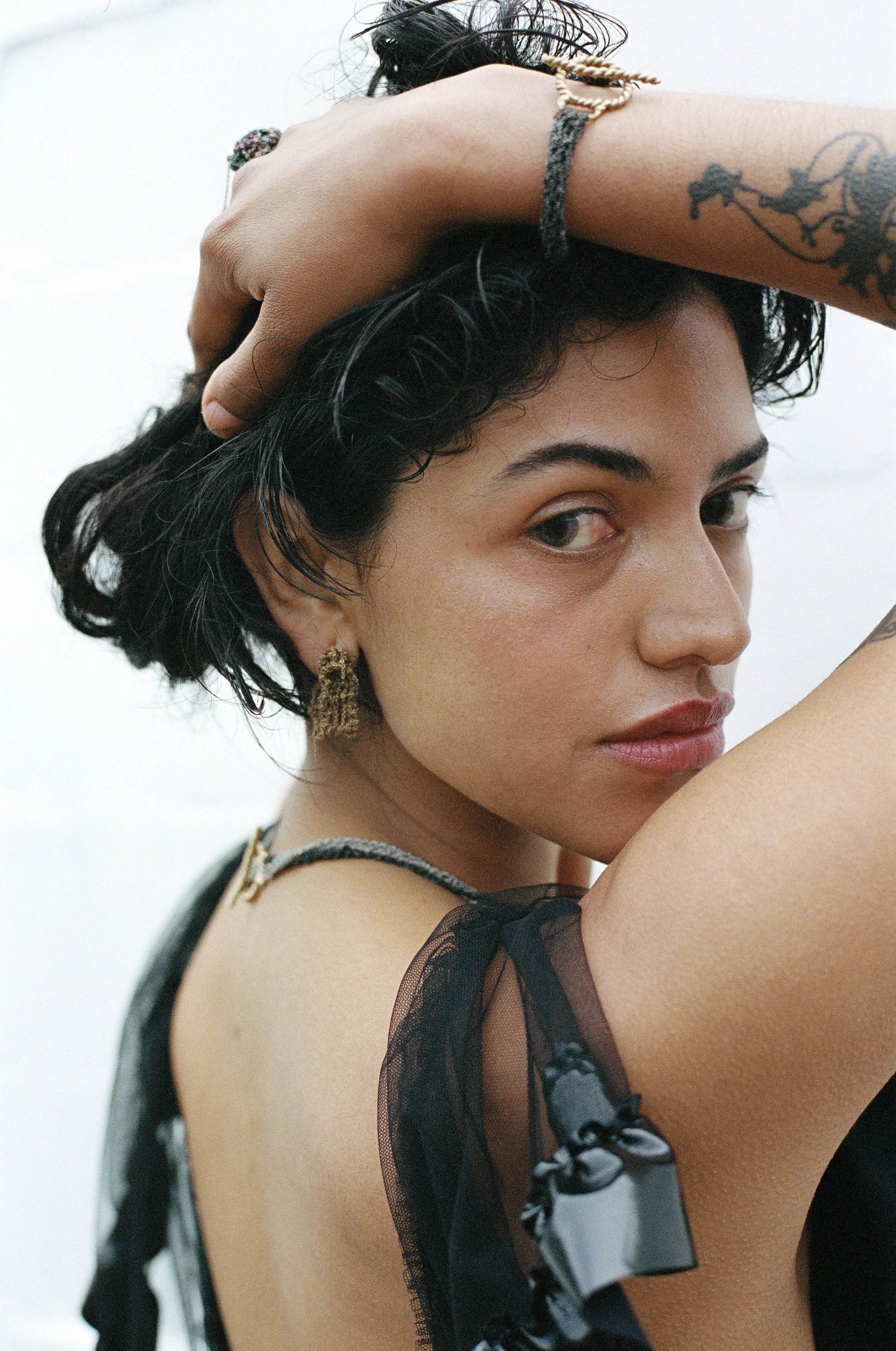 Cuff Earrings in Gold