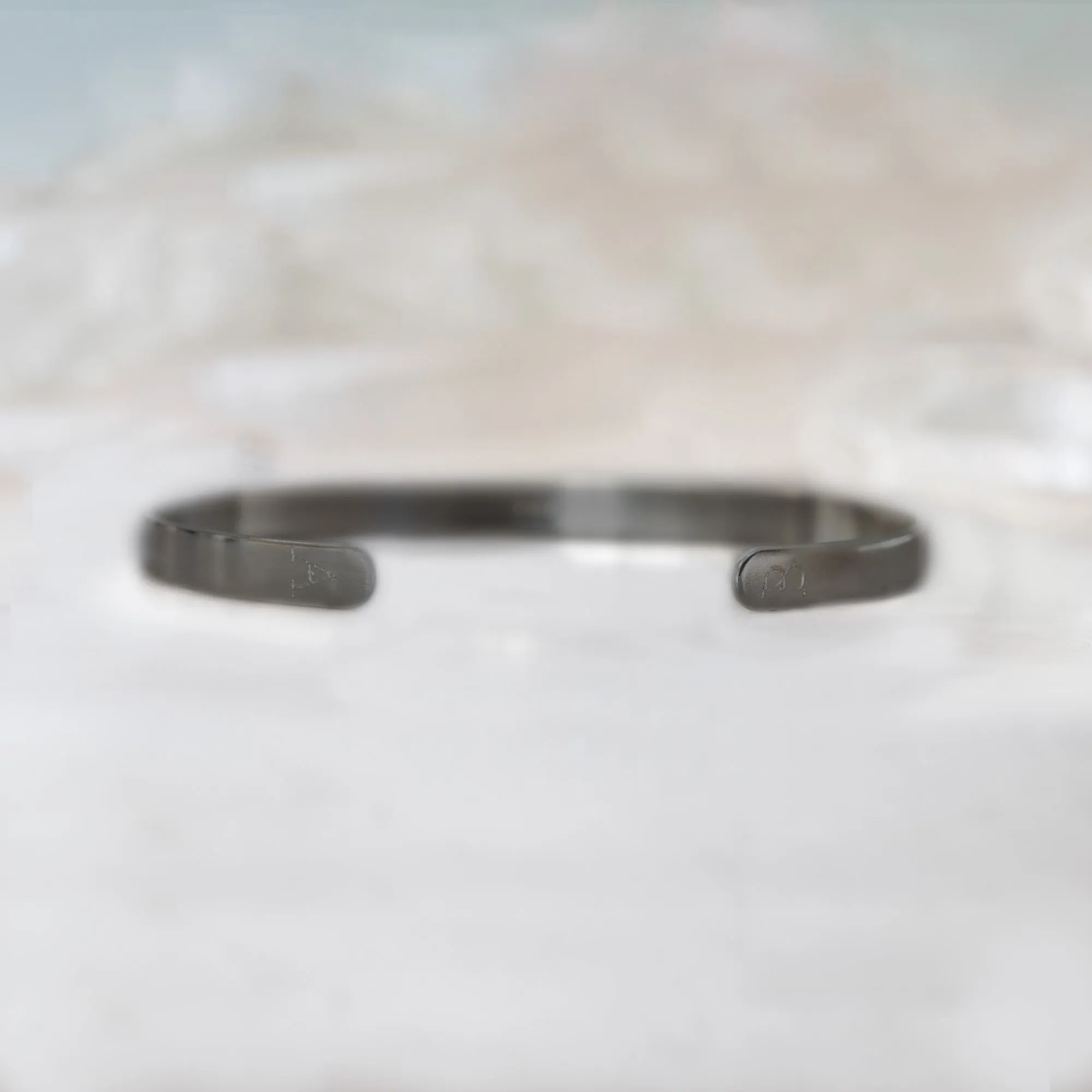 Custom Men's Cuff Bracelet | Sterling Silver