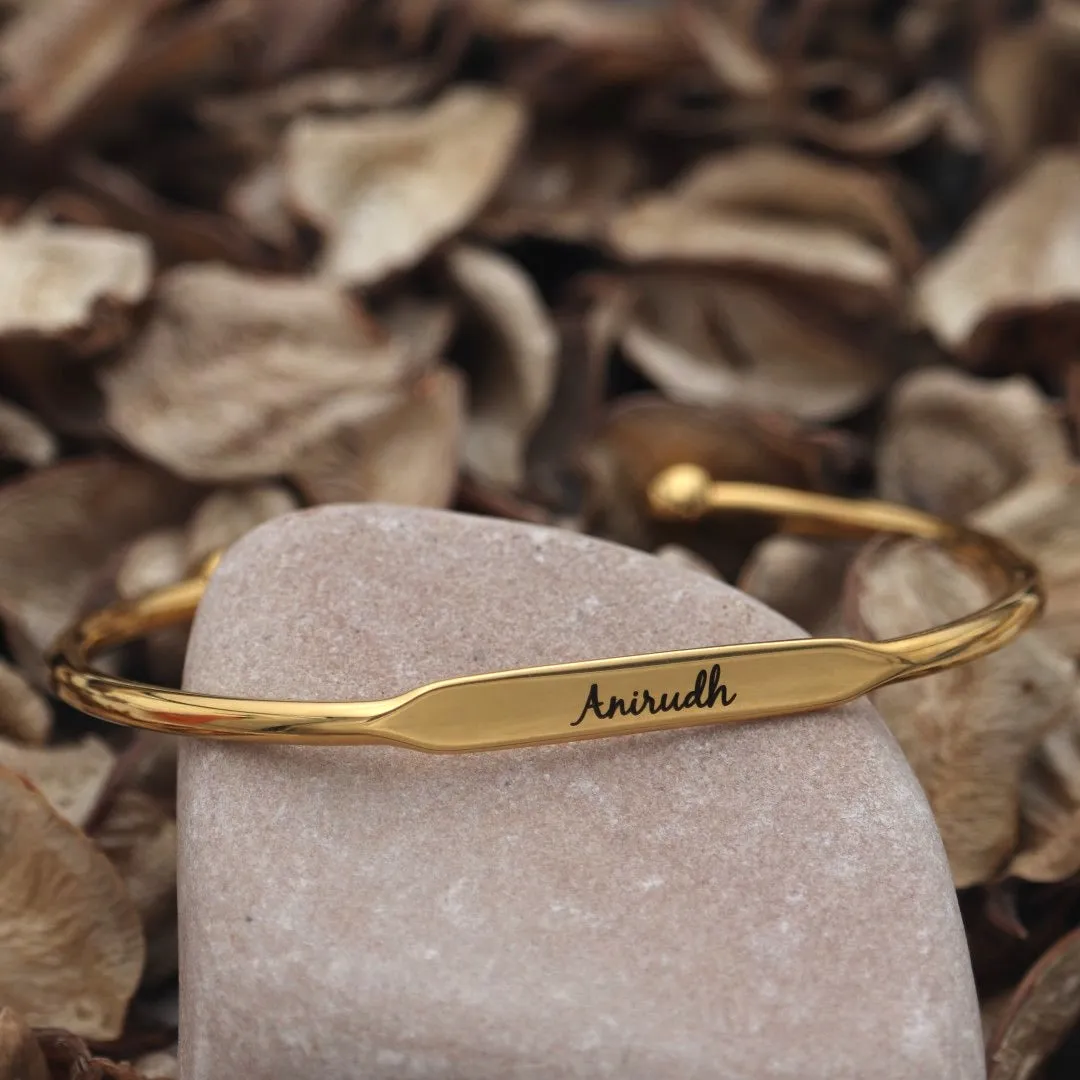 Customisable Stainless Steel Cuff Bracelets for Women