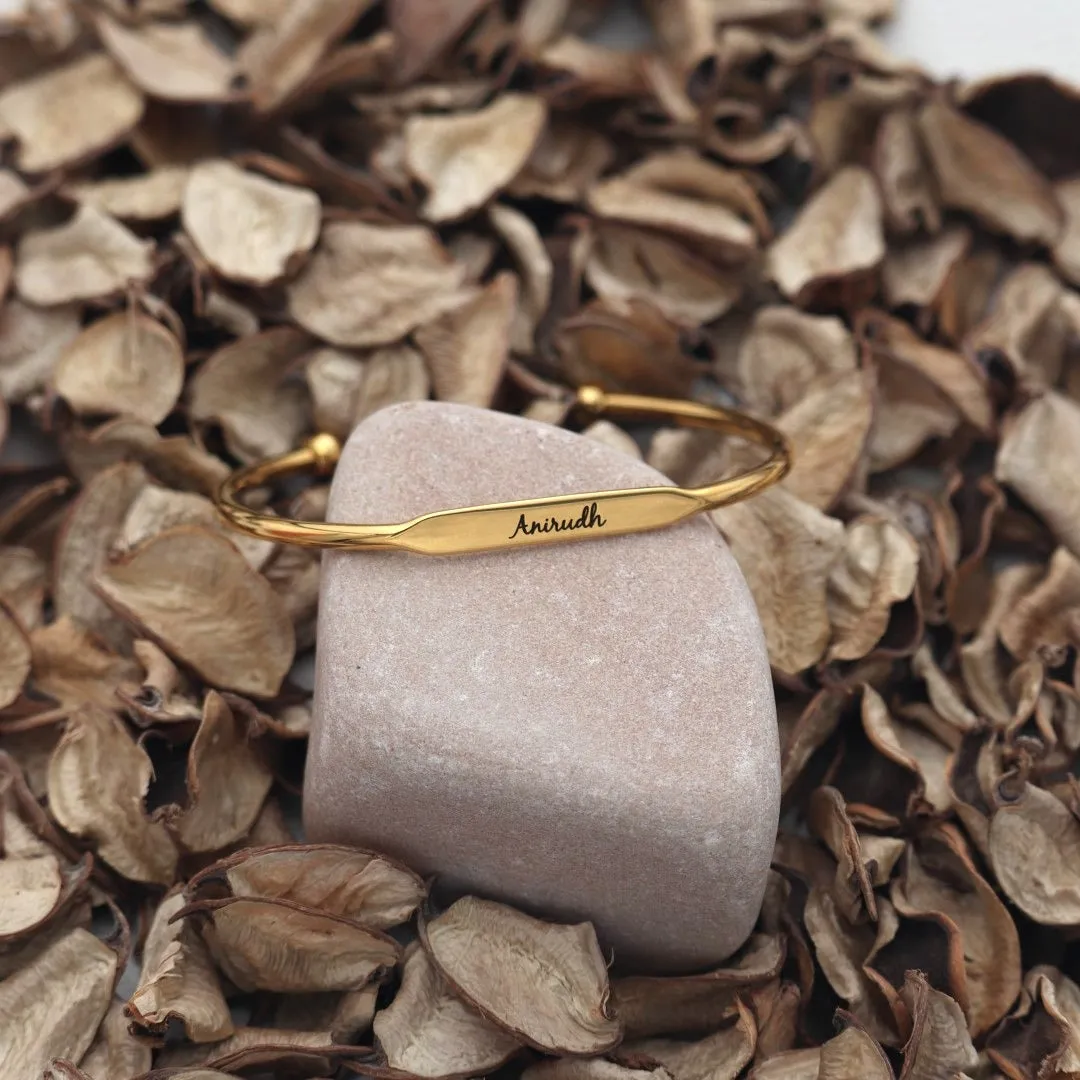 Customisable Stainless Steel Cuff Bracelets for Women