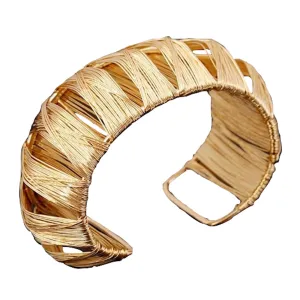 Cut Triangles Braided Cuff