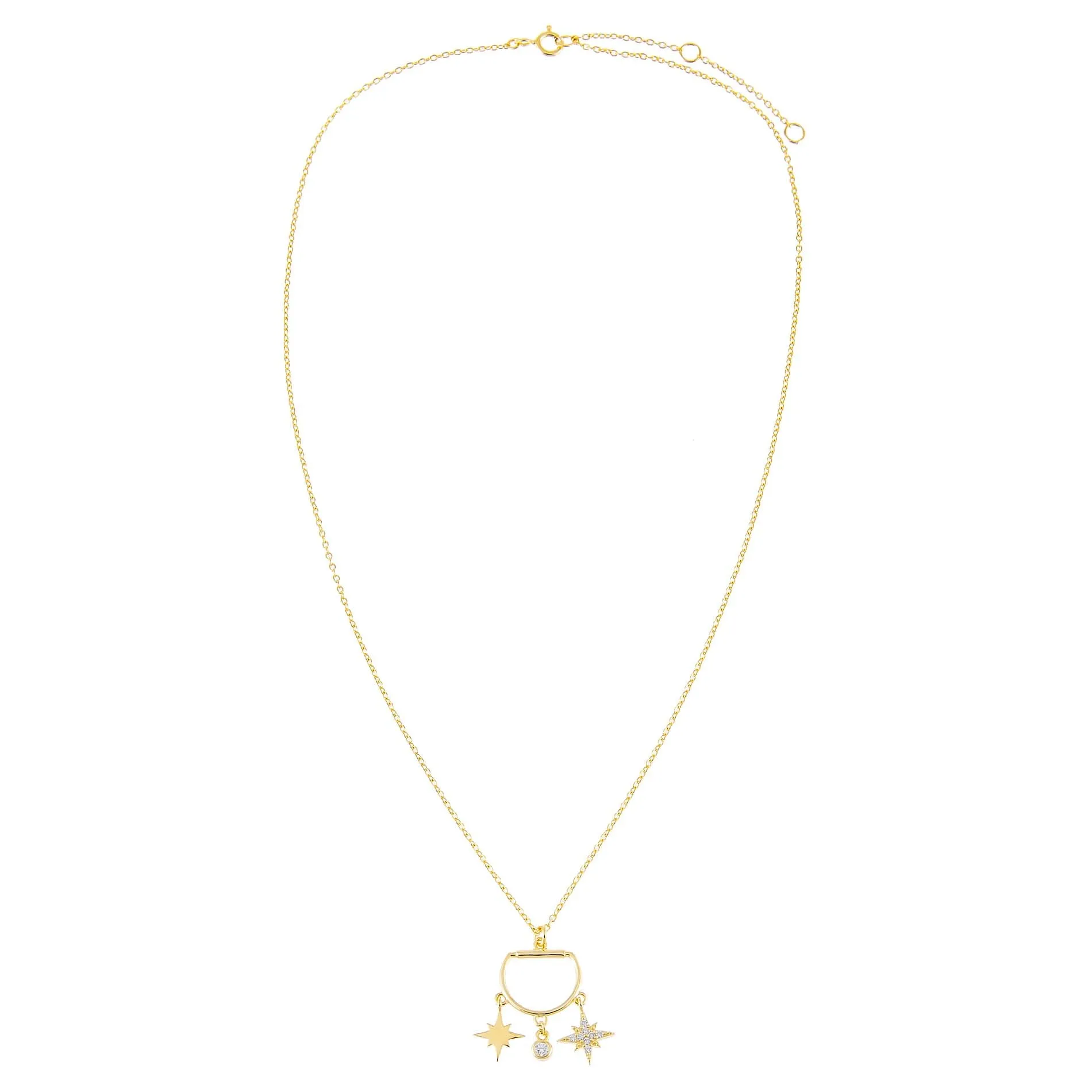 CZ Charms Necklace