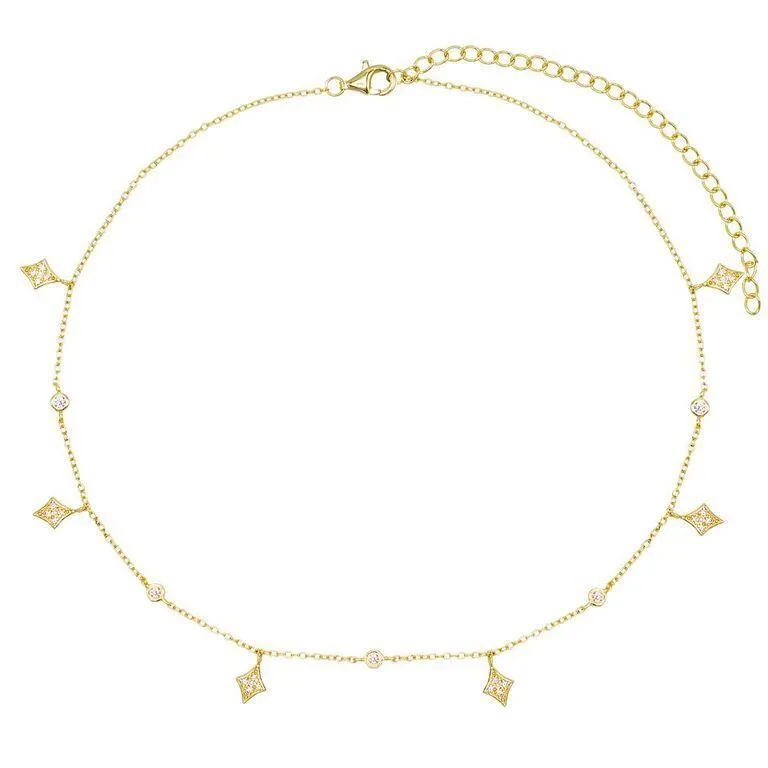 Dagger Bezel Choker