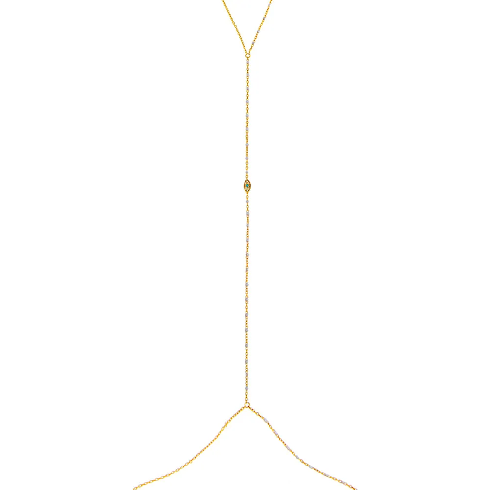 Dainty Evil Eye Body Chain