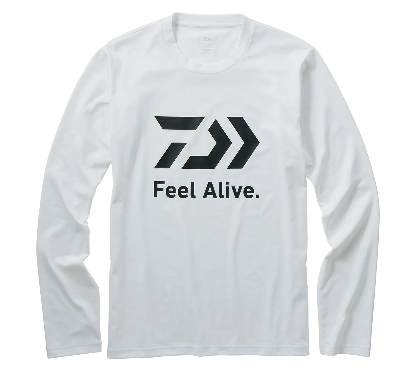 Daiwa Feel Alive Long Sleeve T-Shirt White