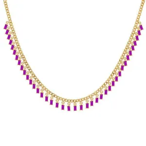 Dangling Baguette Choker