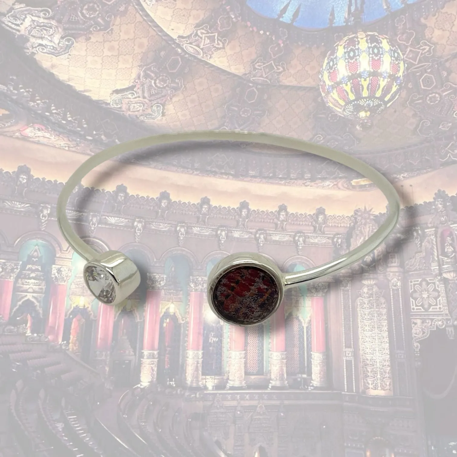 Danielle Open Cuff | Silver