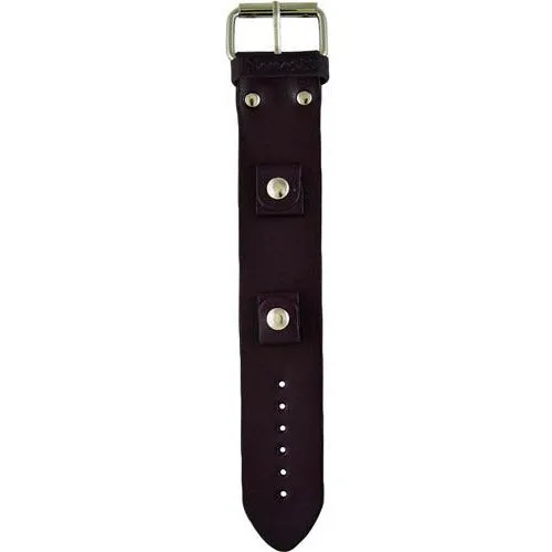 Dark Purple Leather Ladies Cuff PUGB