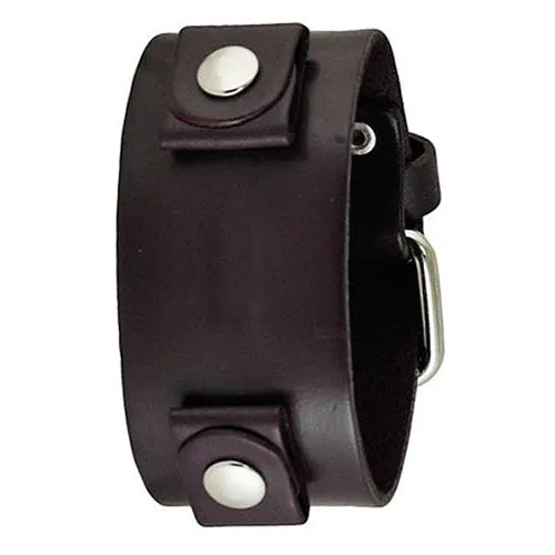 Dark Purple Leather Ladies Cuff PUGB