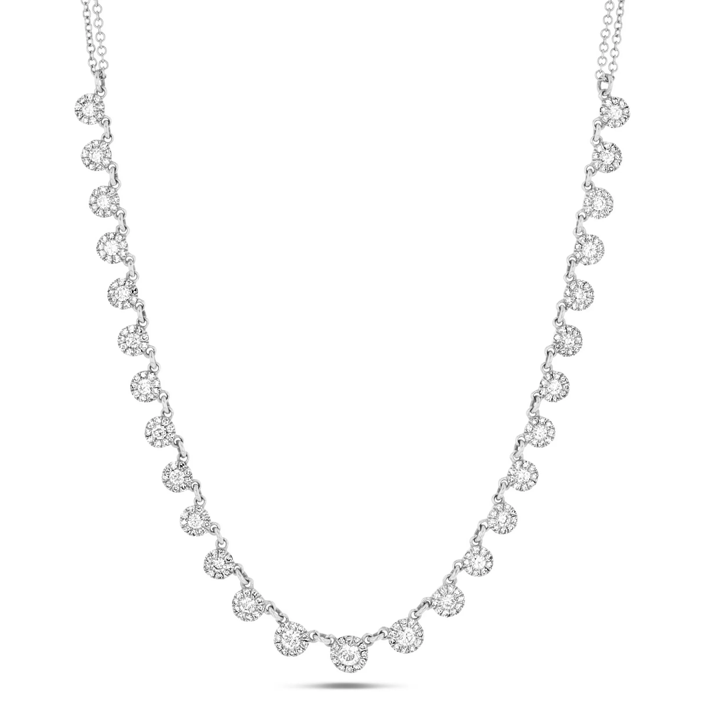 Dazzle Diamond Circle Choker