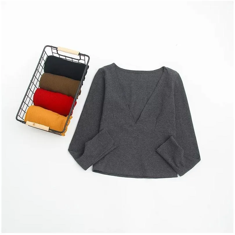 Deep V-Neck Shirt