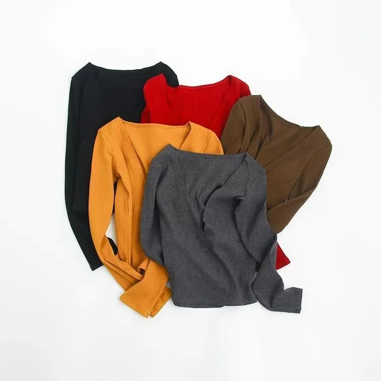Deep V-Neck Shirt