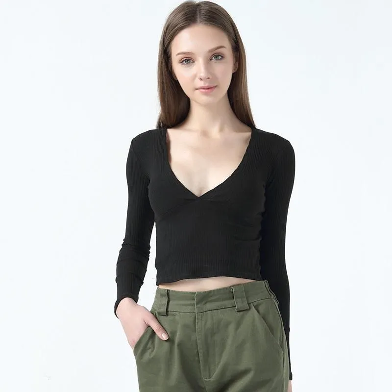 Deep V-Neck Shirt