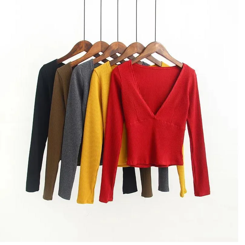 Deep V-Neck Shirt