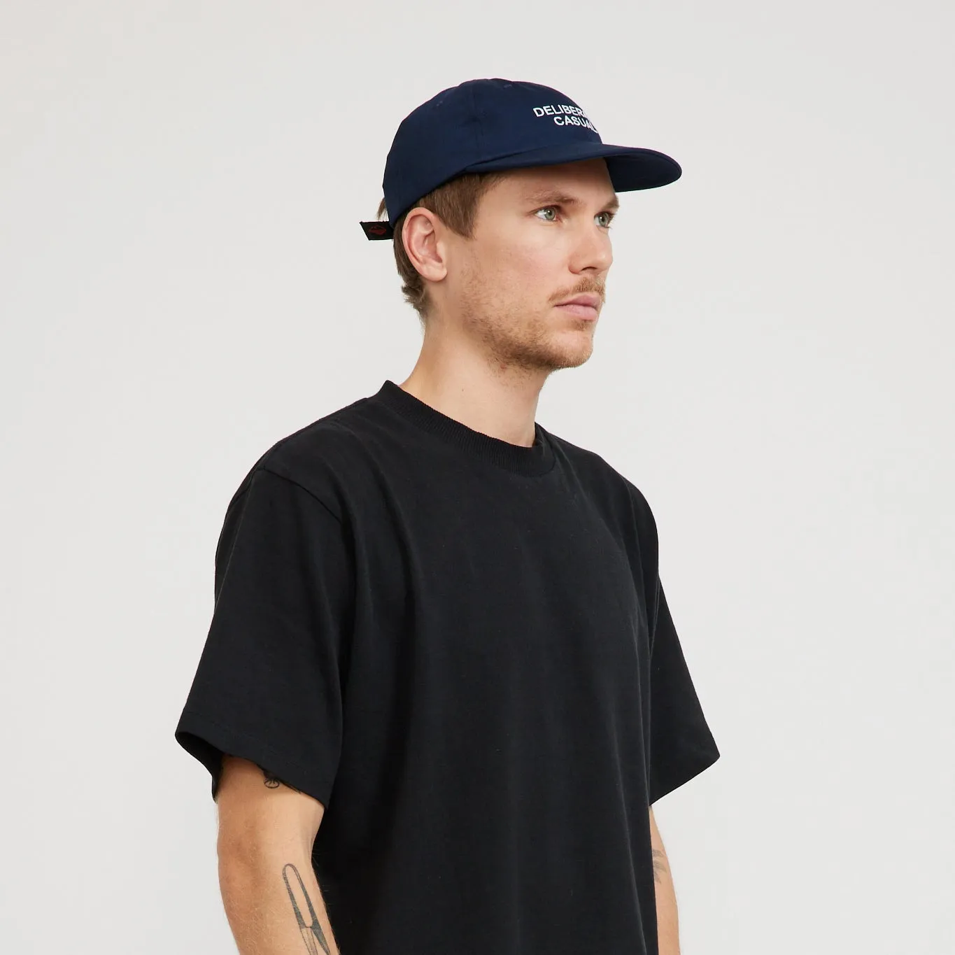 Deliberate Casual Field Cap Navy Twill