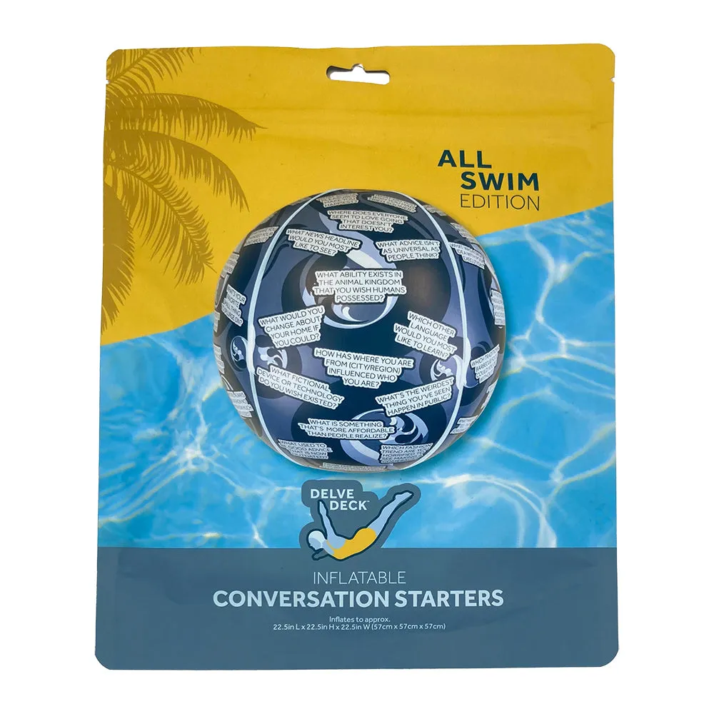 Delve Deck Beach Ball - All Swim Edition