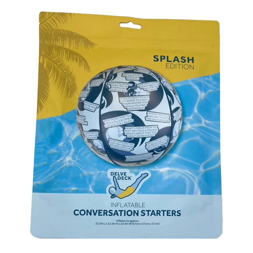 Delve Deck Beach Ball - Splash Edition