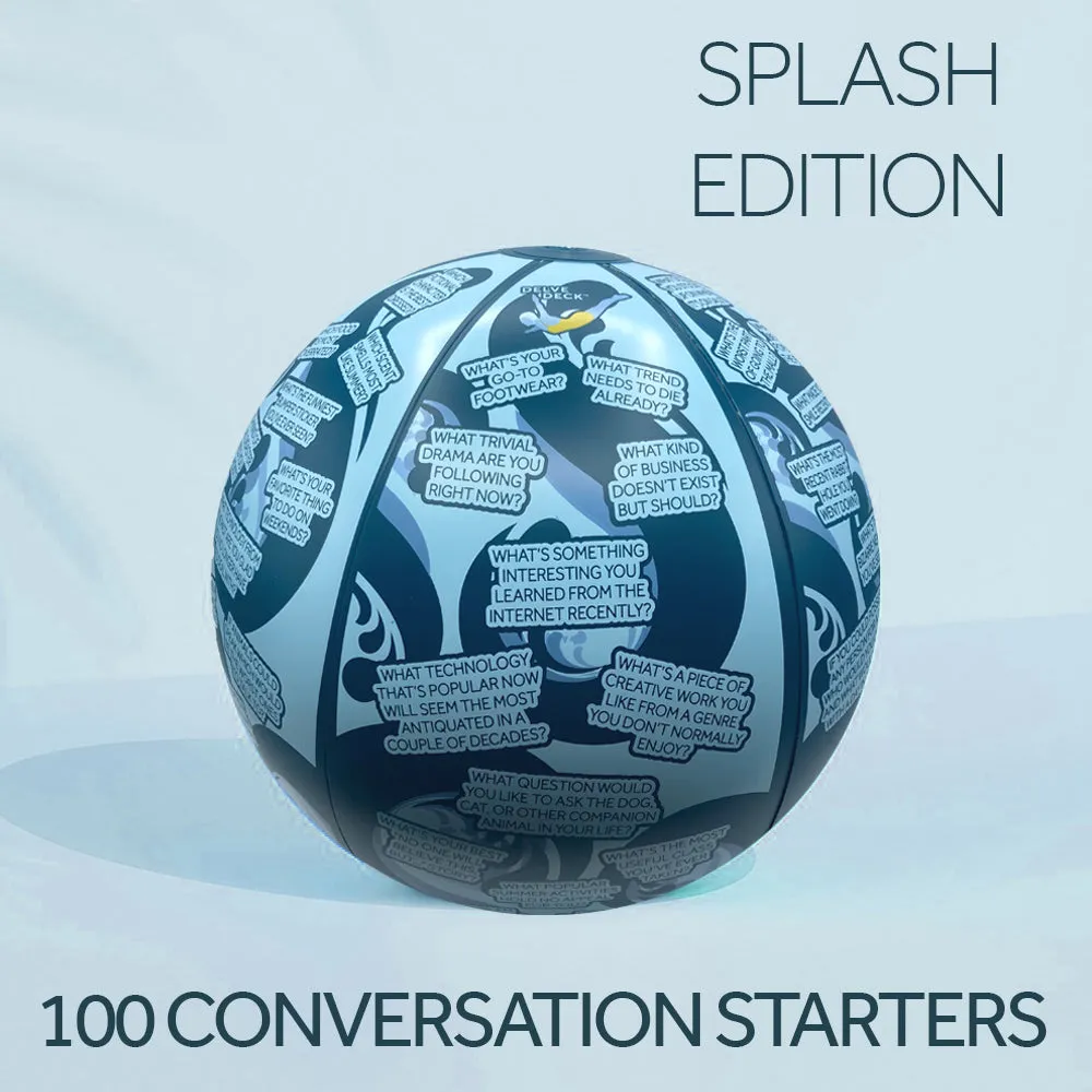 Delve Deck Beach Ball - Splash Edition