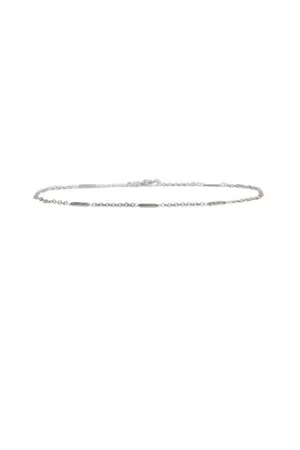 Desert Essence Chain Choker in Silver