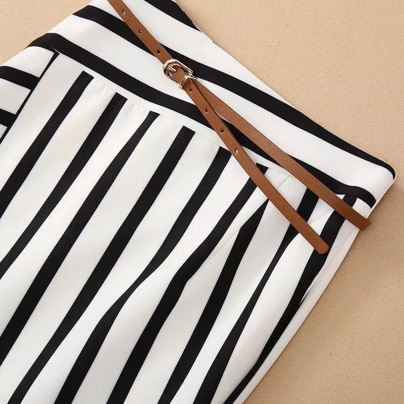 Designer Women Summer Skirt Suit