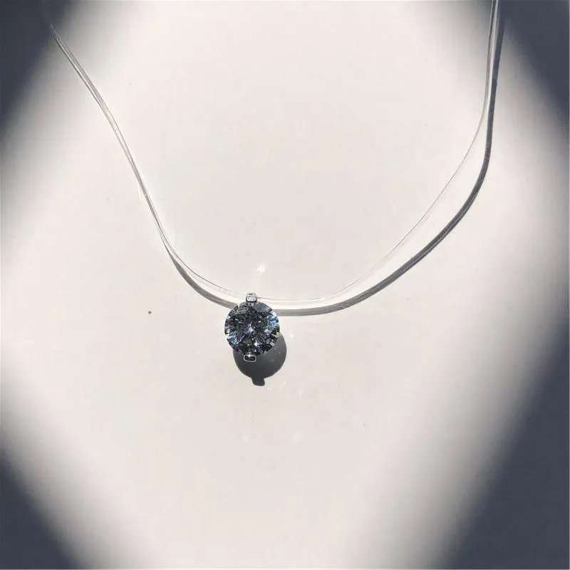 Diamond Crystal Shiny  Choker Necklace For Women Luxury Wedding Jewelry Perfect Gift Cool  Style