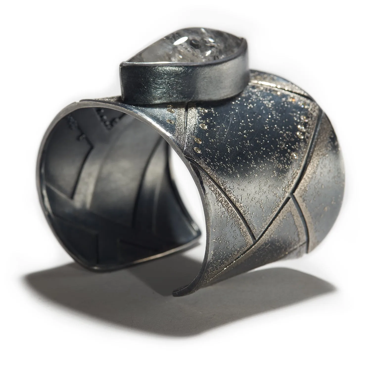 Diamond Design Cuff Bracelet