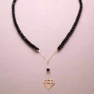 Diamond Onyx Choker