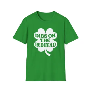 Dibs on the redhead | Deluxe St Patrick's Day Tee