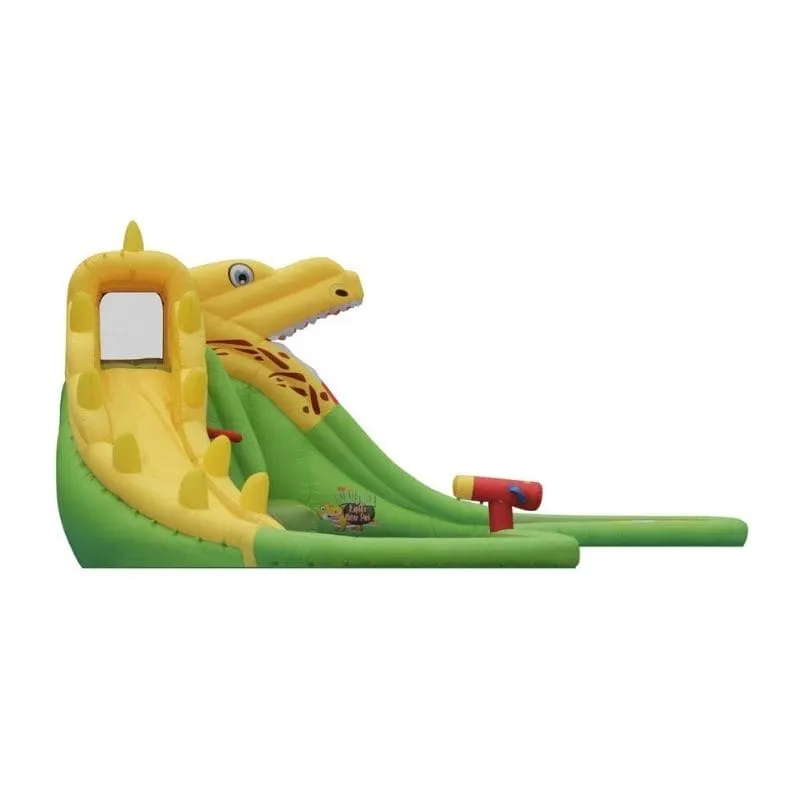 Dinosaur Rapids Water Park Backyard Inflatable