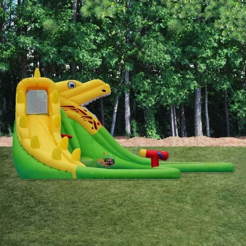 Dinosaur Rapids Water Park Backyard Inflatable