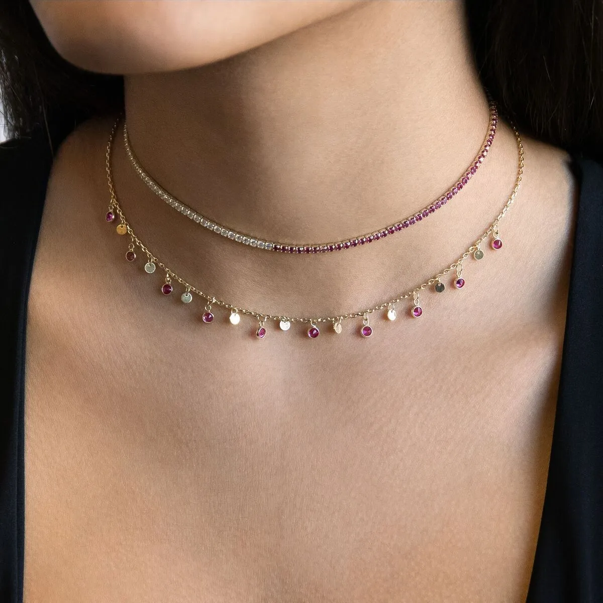 Disc Bezel Choker