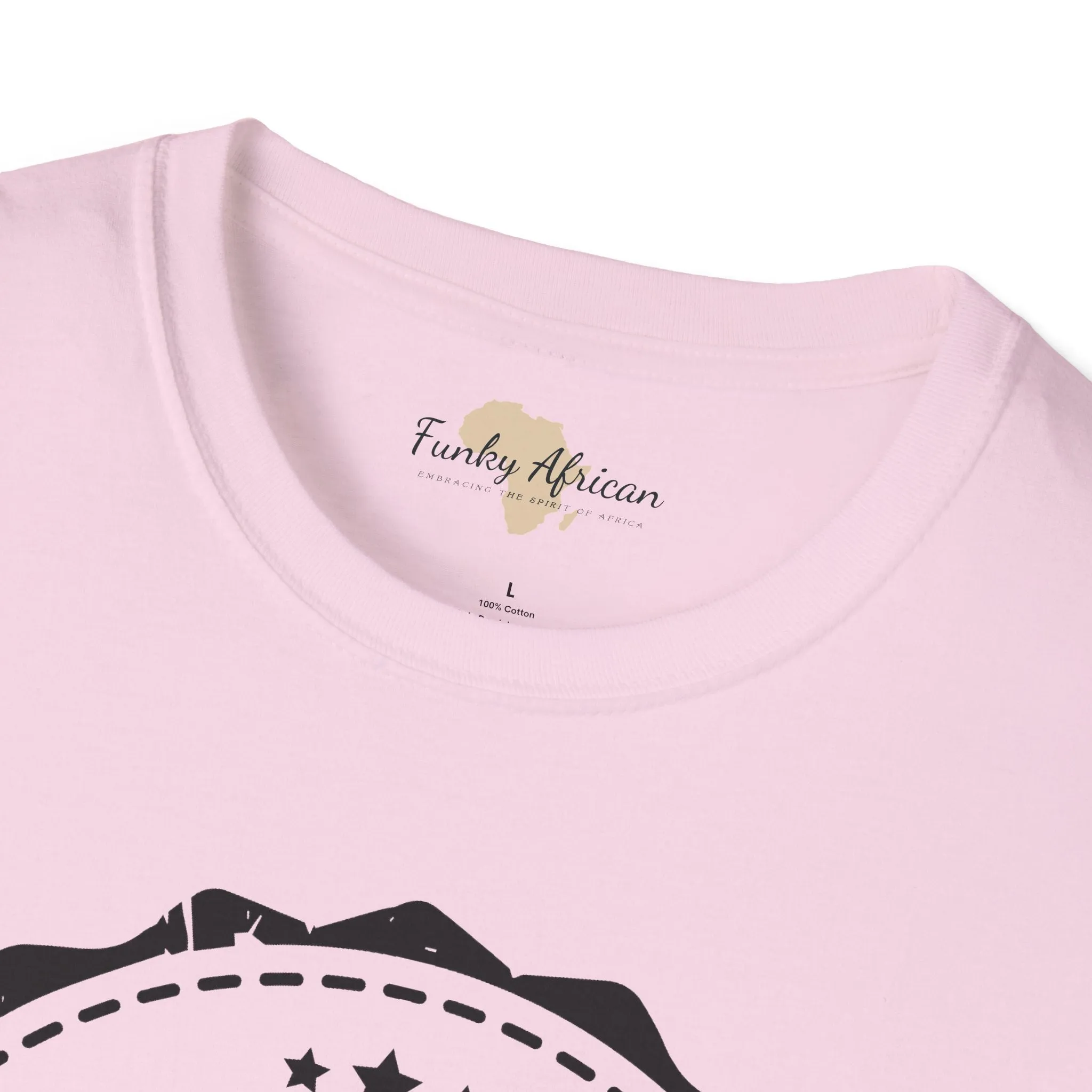 Djibouti Stamp unisex tee