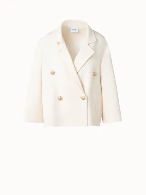 Double-Breasted Wool Pea Coat