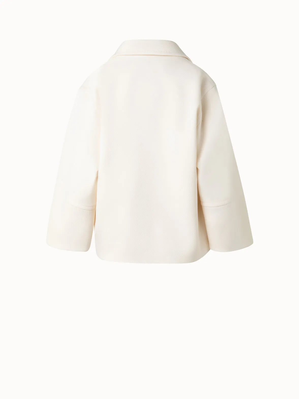 Double-Breasted Wool Pea Coat