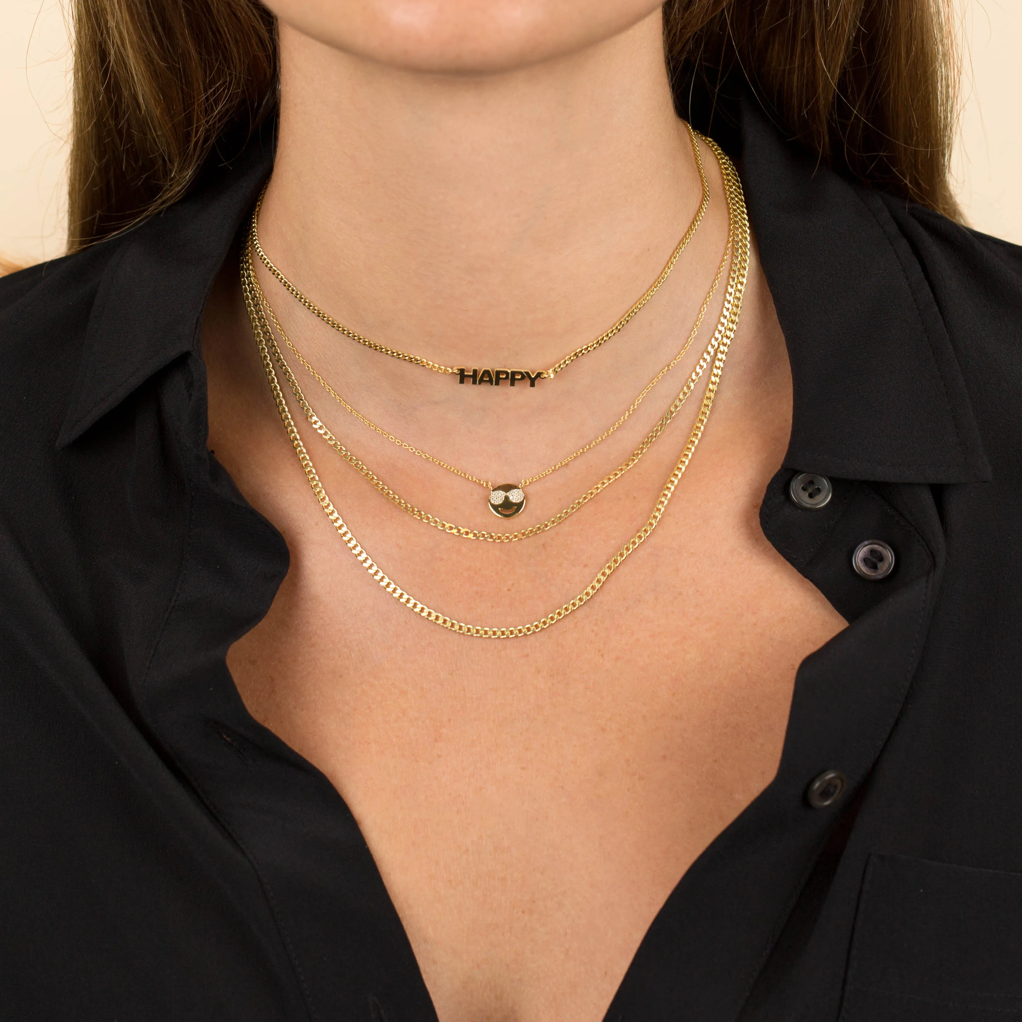 Double Chain Cuban Necklace