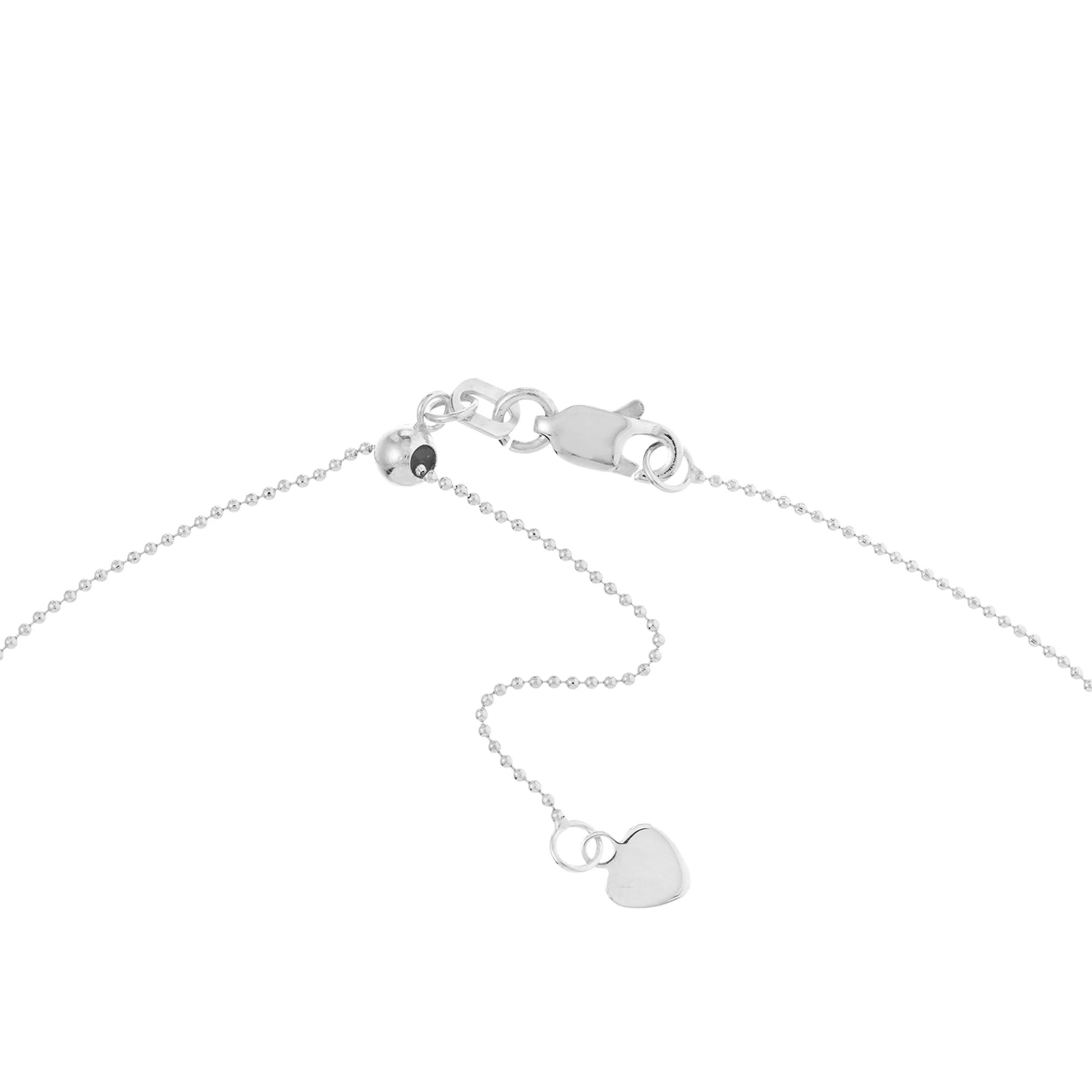 Double Stranded Bead Station Drop Necklace