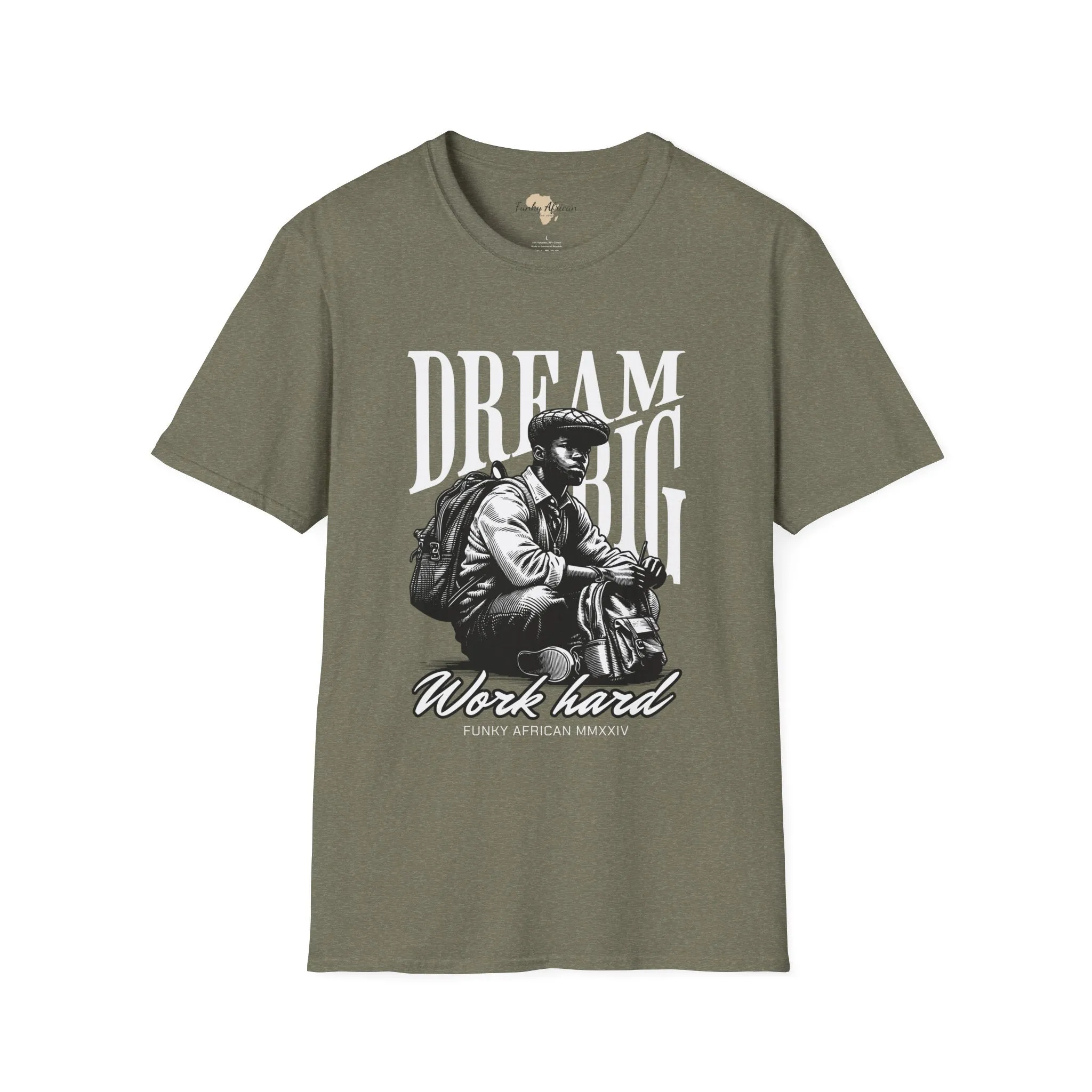 Dream big unisex softstyle tee