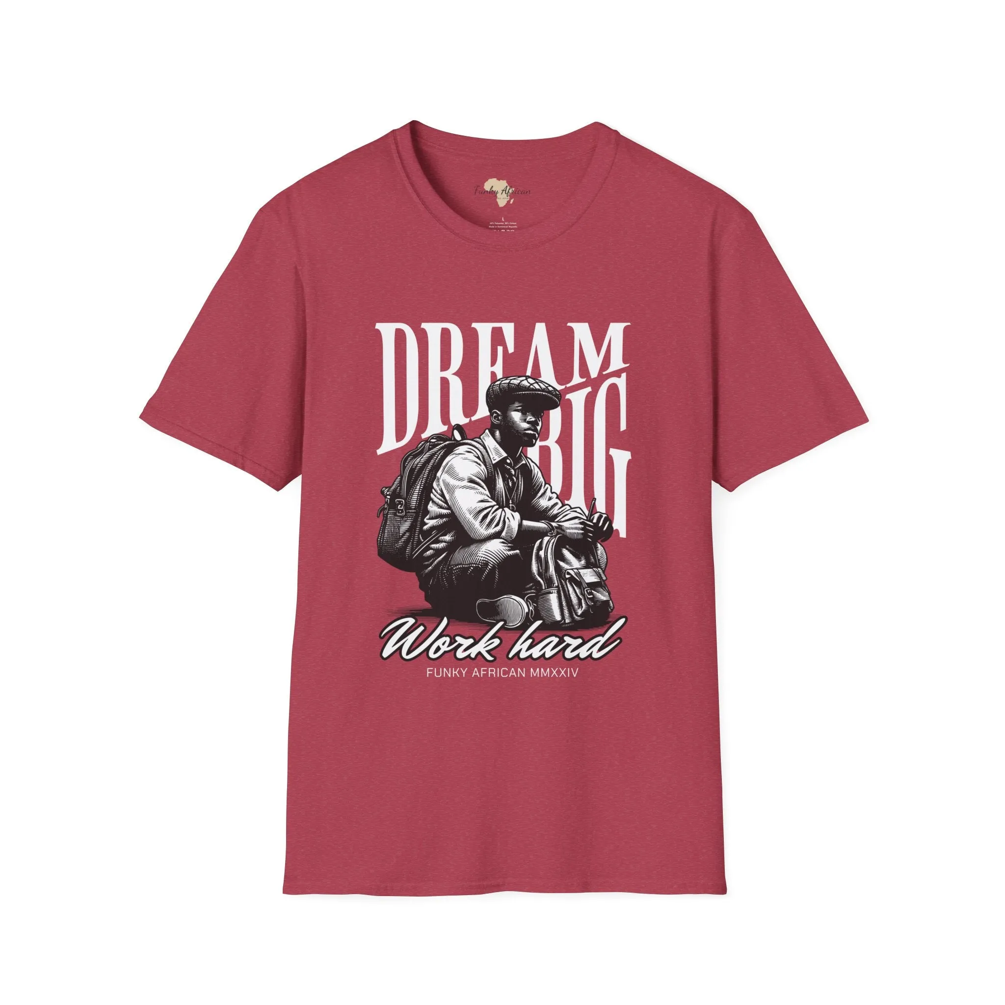 Dream big unisex softstyle tee