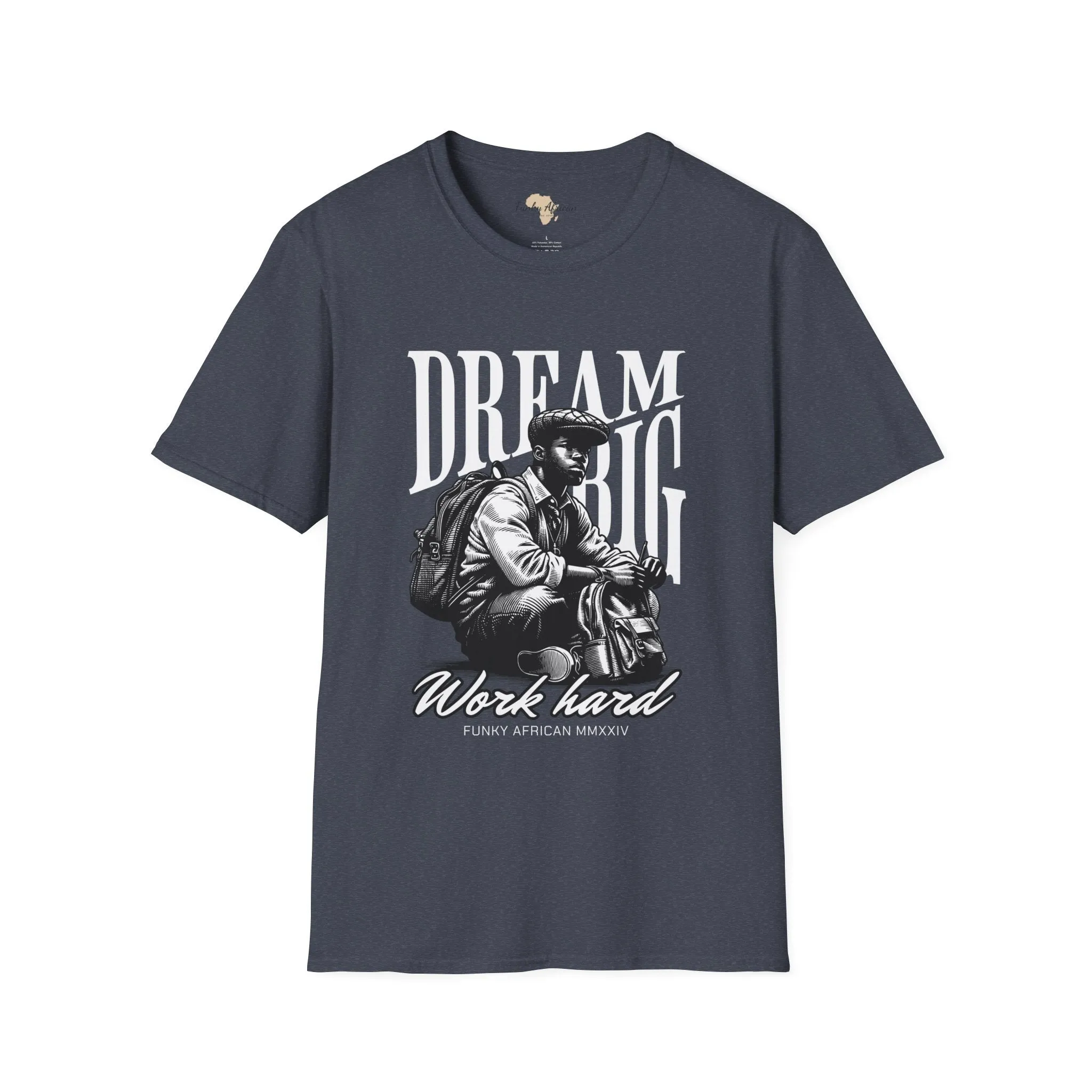 Dream big unisex softstyle tee