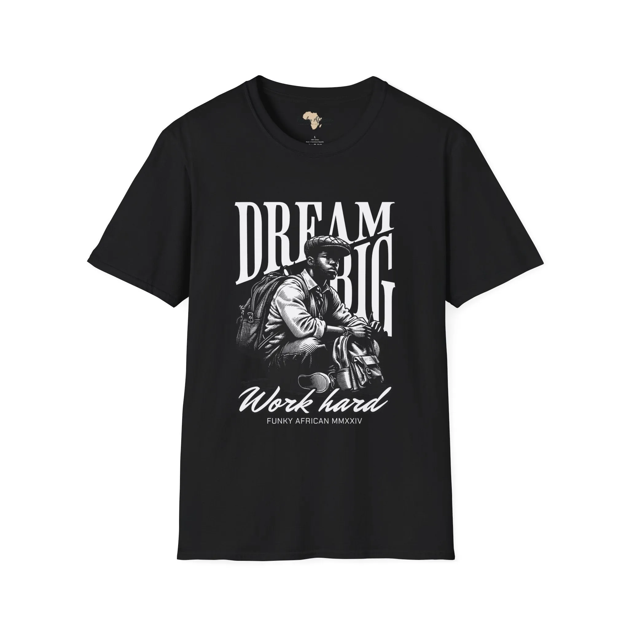 Dream big unisex softstyle tee