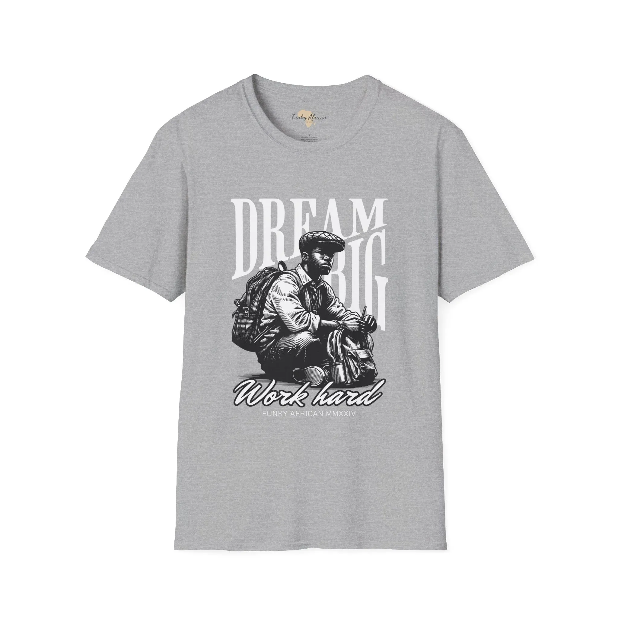 Dream big unisex softstyle tee