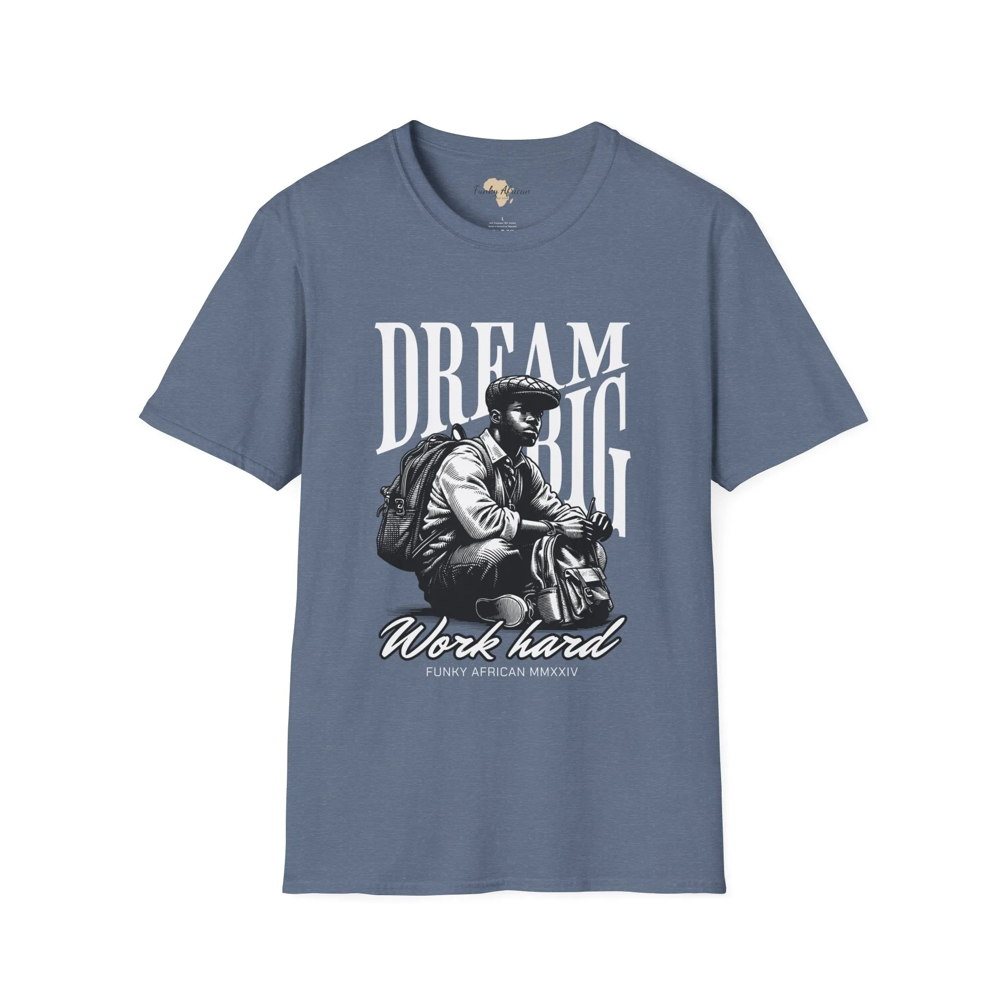 Dream big unisex softstyle tee