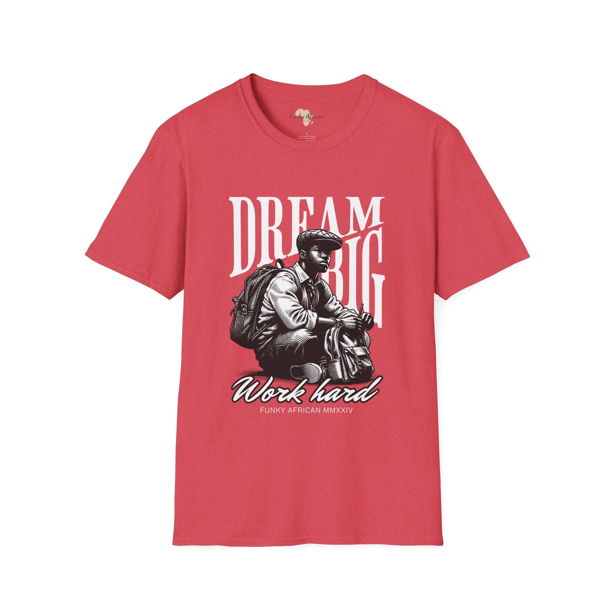 Dream big unisex softstyle tee