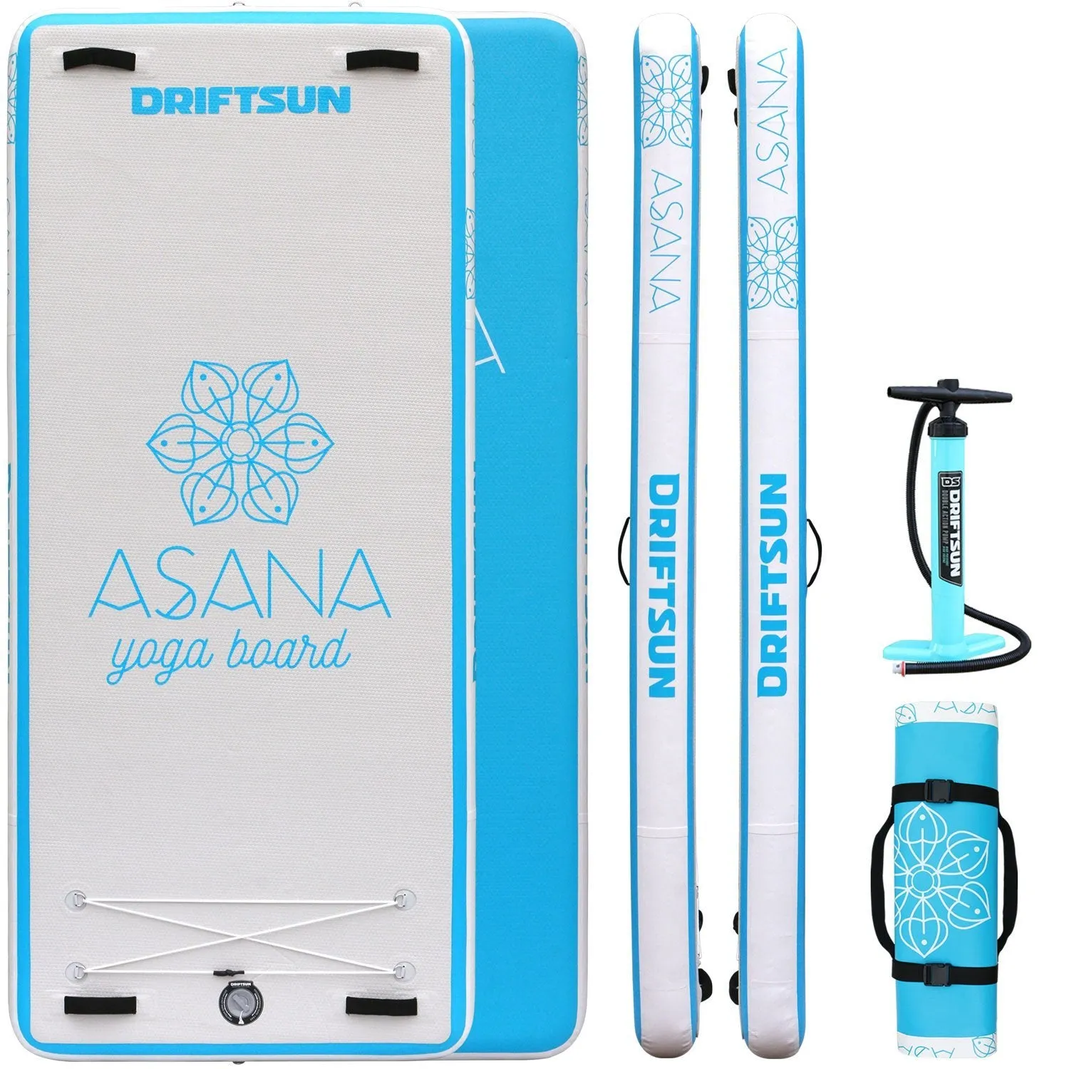 Driftsun Asana Inflatable Floating Yoga Mat - Multiple Sizes