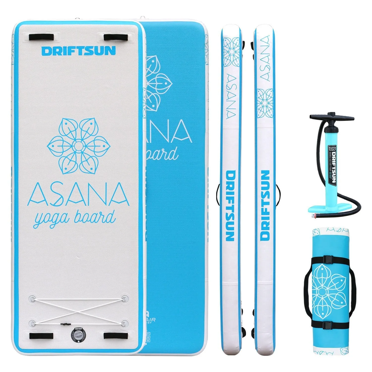 Driftsun Asana Inflatable Floating Yoga Mat - Multiple Sizes