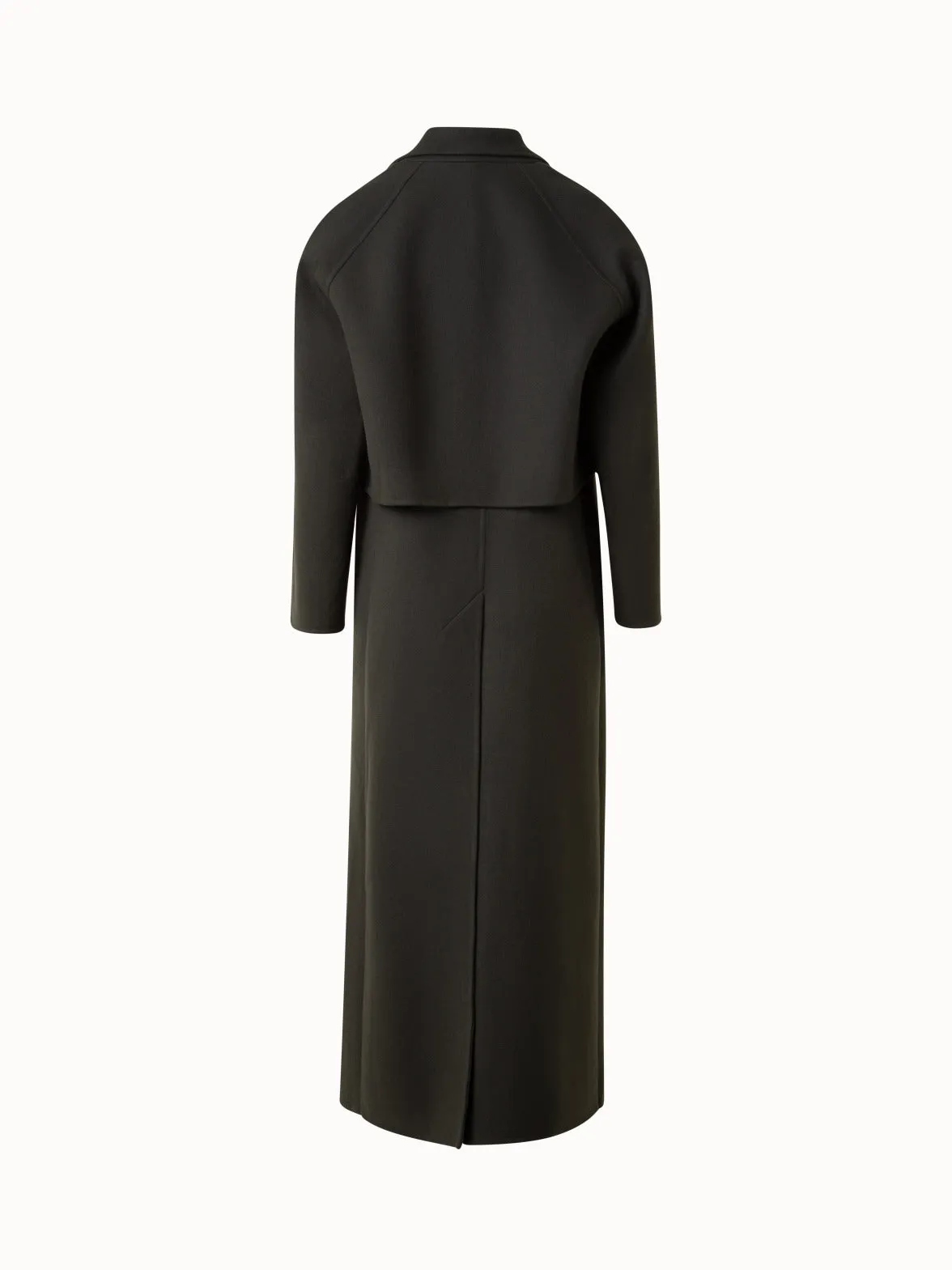 Duo Coat - Cashmere Vest and Bolero Jacket